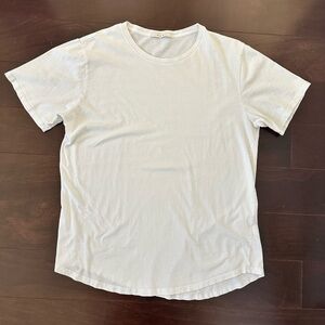 MNML crewneck men’s tee in white, size L